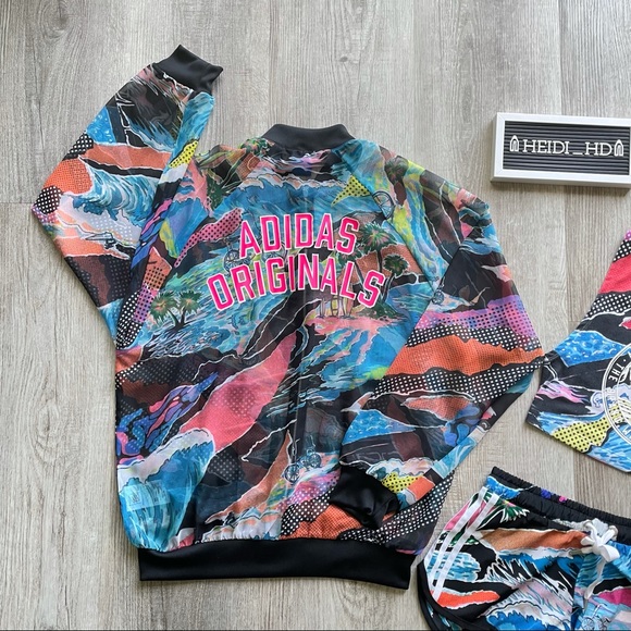 Adidas Originals X Farm Beach Printed Set - Picture 3 of 11